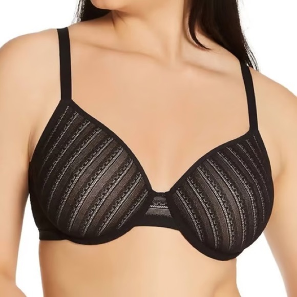 NOUVEAU FULL FIT UNDERWIRE SPACER BRA IN BLACK/LIGHT MOCHA 34G - Picture 4 of 11